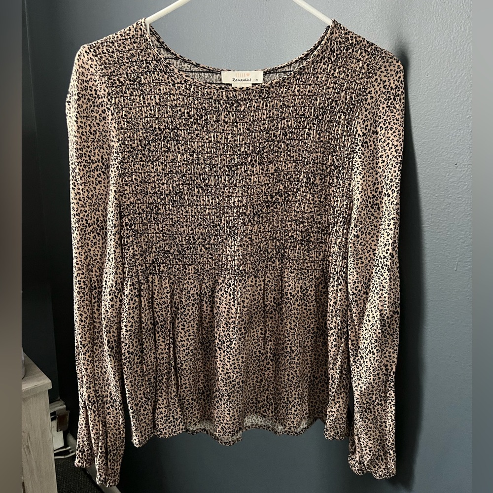 Leopard top